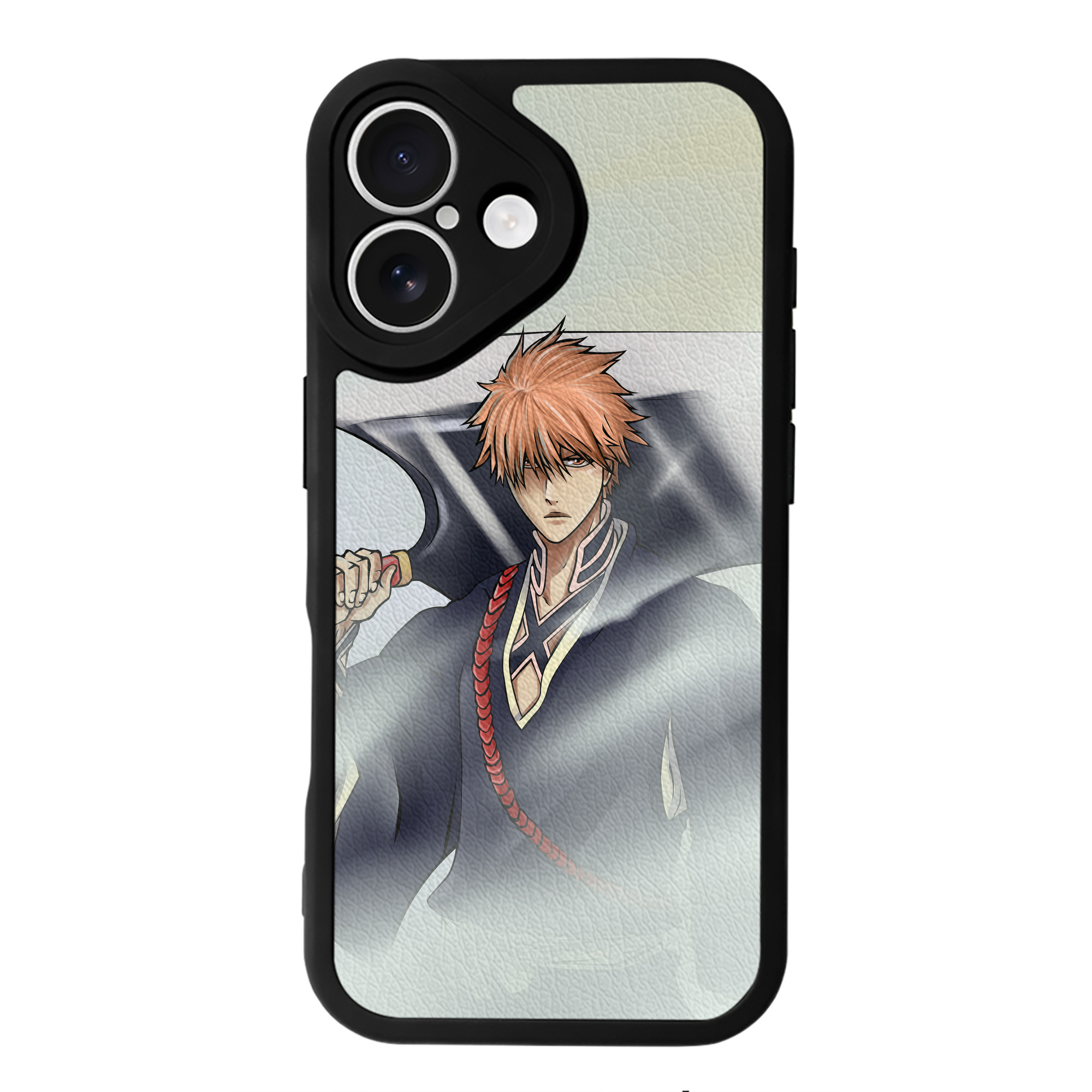 （画像用） ブリーチ BLEACH 【iPhone 16シリーズ対応】シリコンスマホケース（レザー調） 材質：シリコン